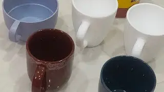 Coffee mug collection from Amazon/tea cup under Rs.200/Home decor/kitchen essentials/Ghar Sajawat