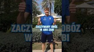 Zmiana klimatu i jedziemy z tym obozem 👊🏻 #lechpoznań #football #shorts