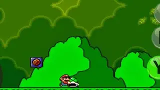 Super Mario World Android Stick 64 (Hack) Gameplay Como Segurar o Casco da Tartaruga é Não morrer