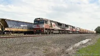 Specialised Container Transport (SCT) 2PM9 - PoathTV Australian Trains & Railways