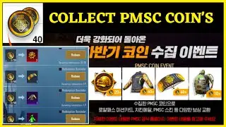 PUBG KR PMSC COIN EXCHANGE EVENT 🔥 I PMSC COIN EVENT I Leo GamingYT