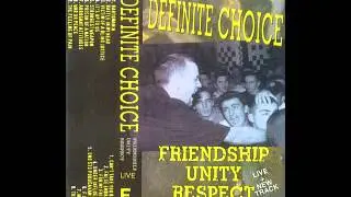 Definite Choice - War Or Peace