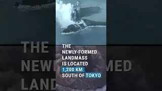 Japan Gets A New Island As Underwater Volcano Erupts | Watch