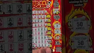Bonus Win ‼️ #shorts #california #lottery #scratchers #scratchofftickets #boom #win #poker