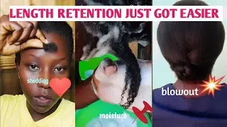 Length retention is going to be easy now......natural haircare