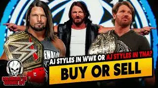AJ Styles At His Best In WWE Or TNA, Plus WORST Wrestling Shirts Ever!