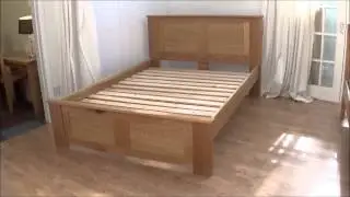 Balmoral Bed in Oak