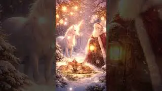 Winter Unicorn Lullaby | Soft Flute Music for Deep Sleep & Calm Nights