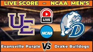 🔴 LIVE: Evansville Purple Aces at Drake | NCAA Men's Basketball Scoreboard | Jan 28 | MVC Action