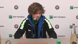 Roland-Garros 2025 - Andrey Rublev : &laquo;Алькарас и Синнер - лучшие игроки после большой четверки&raquo;.