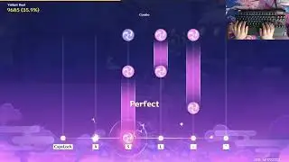 Possibly the hardest 4K chart in Genshin's rhythm game?? Valient Duel (Varesa's theme)