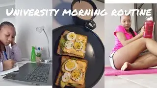 МОЯ ПРОДУКТИВНАЯ УТРЕННЯЯ РУТИНА В 7 УТРА ДЛЯ ОНЛАЙН-ШКОЛЫ | УНИВЕРСИТЕТСКОЕ ИЗДАНИЕ | ЮЖНОАФРИКА...