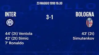 Inter-Bologna 3:1, 1998/99 - INTER TV 