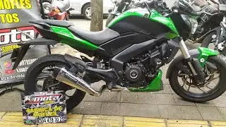 Sonido de DOMINAR 400 con mofle de KIMOTO SUPERBIKE
