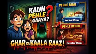 KAUN PEHLE GAYA? | Ghar Ka Kaala Raaz | Horror Mystery Story in Hindi