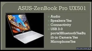 ASUS ZenBook Pro UX501