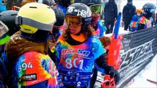 Maxwell competes in the USASA Nationals boardercross race