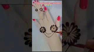 Easy Coins Mehndi Design  🥰🫶 #mehndidesigns #youtubeshorts #mehandi #easymehndi #viral#art