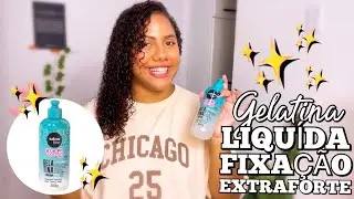 TESTANDO A NOVA L&Iacute;QUIDA FIXA&Ccedil;&Atilde;O EXTRA FORTE DA SALONLINE 💫