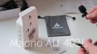 #lavalier ПЕТЛИЧНЫЙ микрофон Maono AU 100R vs Maono AU 402L