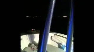 Boat in a Storm Tidewater 216