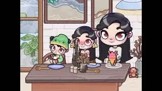 Как проходит день этой семьи 🪴🌸 #аватарворлд #avatarstory 