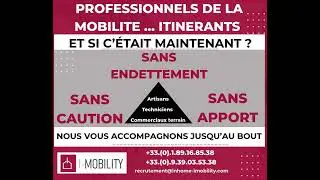 PROFESSIONNELS DE LA MOBILITE... CHAUFFEURS LANCEZ VOTRE ACTIVITE