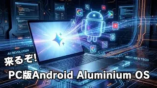 Gemini搭載の最強OS爆誕！？ついに来るぞ! PC版Android「Aluminium OS」の正体・・・
