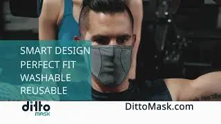 DittoMask Sports Mask Your Everyday Comfortable Face Mask Protection