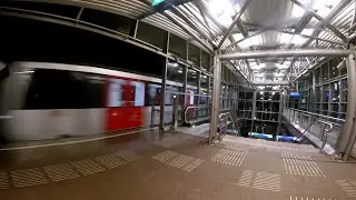 GVB Amsterdam Alstom Metropolis M5 M6 met GoPro Hero Session