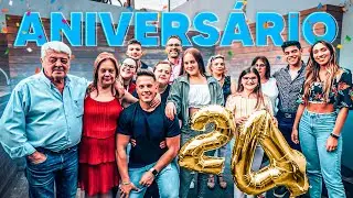 O MEU ANIVERSÁRIO ! 24 ANOS !