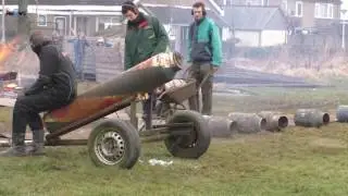 Carbidschieten in Kollum, Kollumerpomp en Westergeest