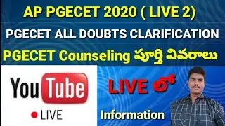 AP PG ECET-2020 LIVE-2