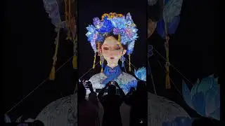 Chinese traditional art and modern technology 🔥#exhibition #cool #cultural #technology