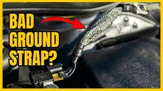 8 Symptoms of a Bad Car Negative Battery Cable | Engine Ground Strap Failure Signs