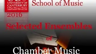 UC  School of Music  2016