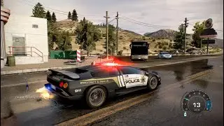Lamborghini Diablo Cop Free Roam 🚓🔥 | Secret Paths Exploration | NFS Hot Pursuit Remastered