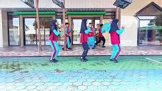 Senam poco poco SDN 008 BU kelas 6D