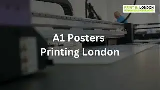 A1 Poster Printing In London || How we print A1 Poster?- Printing London