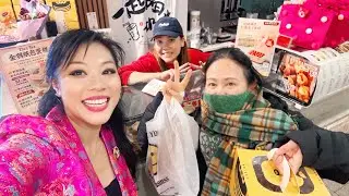 鹅毛大雪🔥渣男渣女盛大开业🔥100块买耳机🔥纽约法拉盛🔥