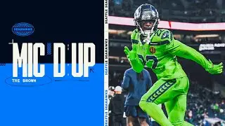 Seahawks Mic'd Up: Tre Brown - Week 12 | 2023 Seattle Seahawks