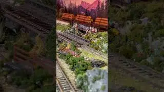 The Canadian Forest Logging Train