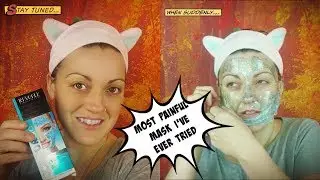 Revuele peel off glitter face mask review