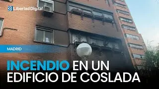 Incendio en una vivienda de Coslada deja 24 afectados, seis hospitalizados