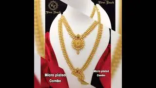 Micro gold plated jewelry || 1 gram jewelry