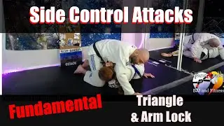 Brazilian Jiu-Jitsu 101 | Side Control Attacks: Triangle and Arm Lock