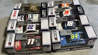 Распаковка масштабной модели NASCAR! Совершенно новая модель 2025 года! Гоночные версии! Тестовый...
