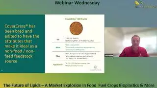 The Future of Lipids &ndash; A Market Explosion in Food, Fuel, Crops, Bioplastics, and More