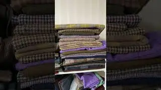 These are all Harris Tweed fabrics.