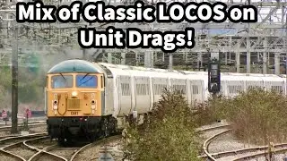 A VARIETY of Classic LOCO Unit Drags Workings from a MIX of locations!
